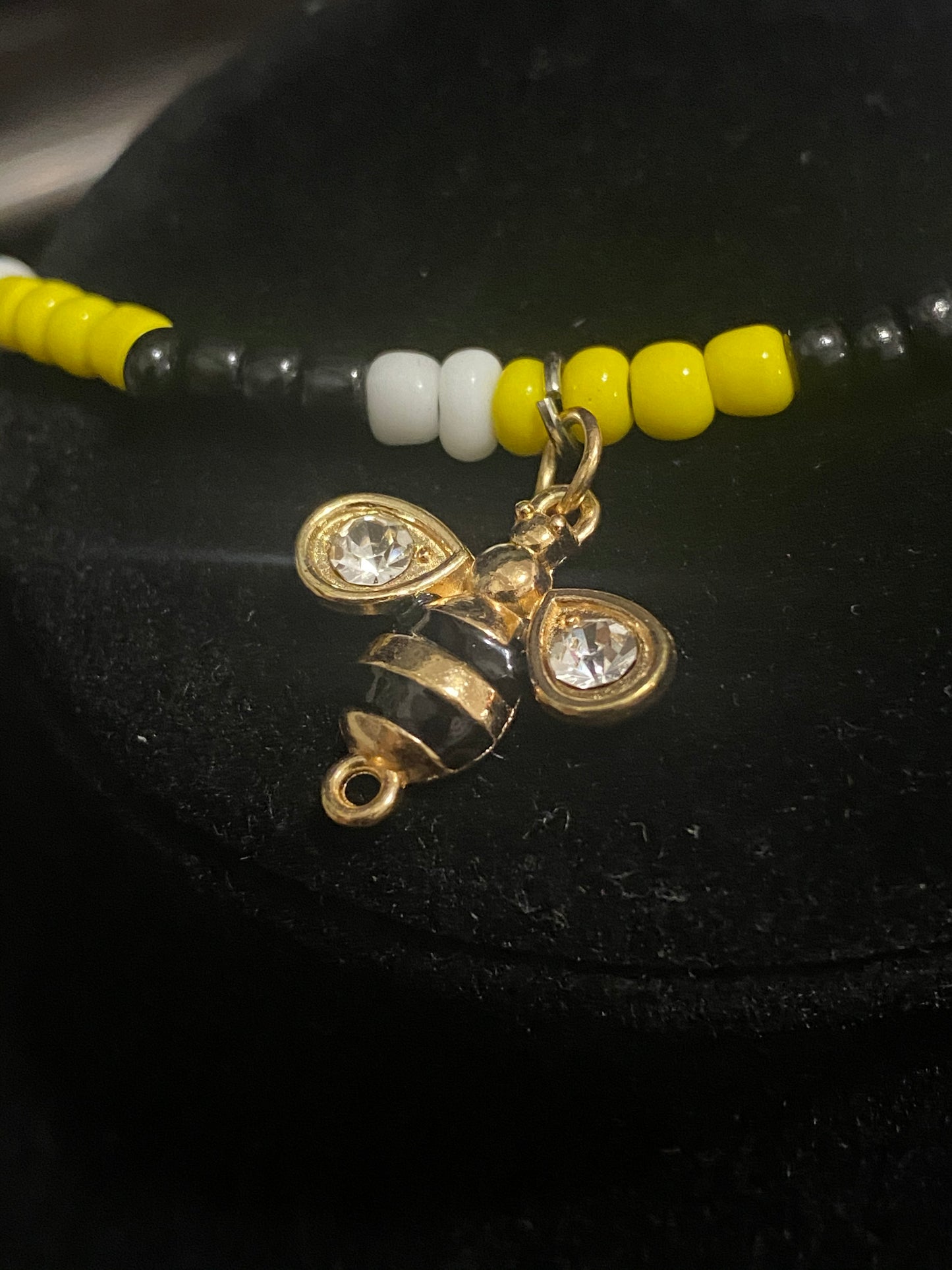 Bee Black and Yellow Choker