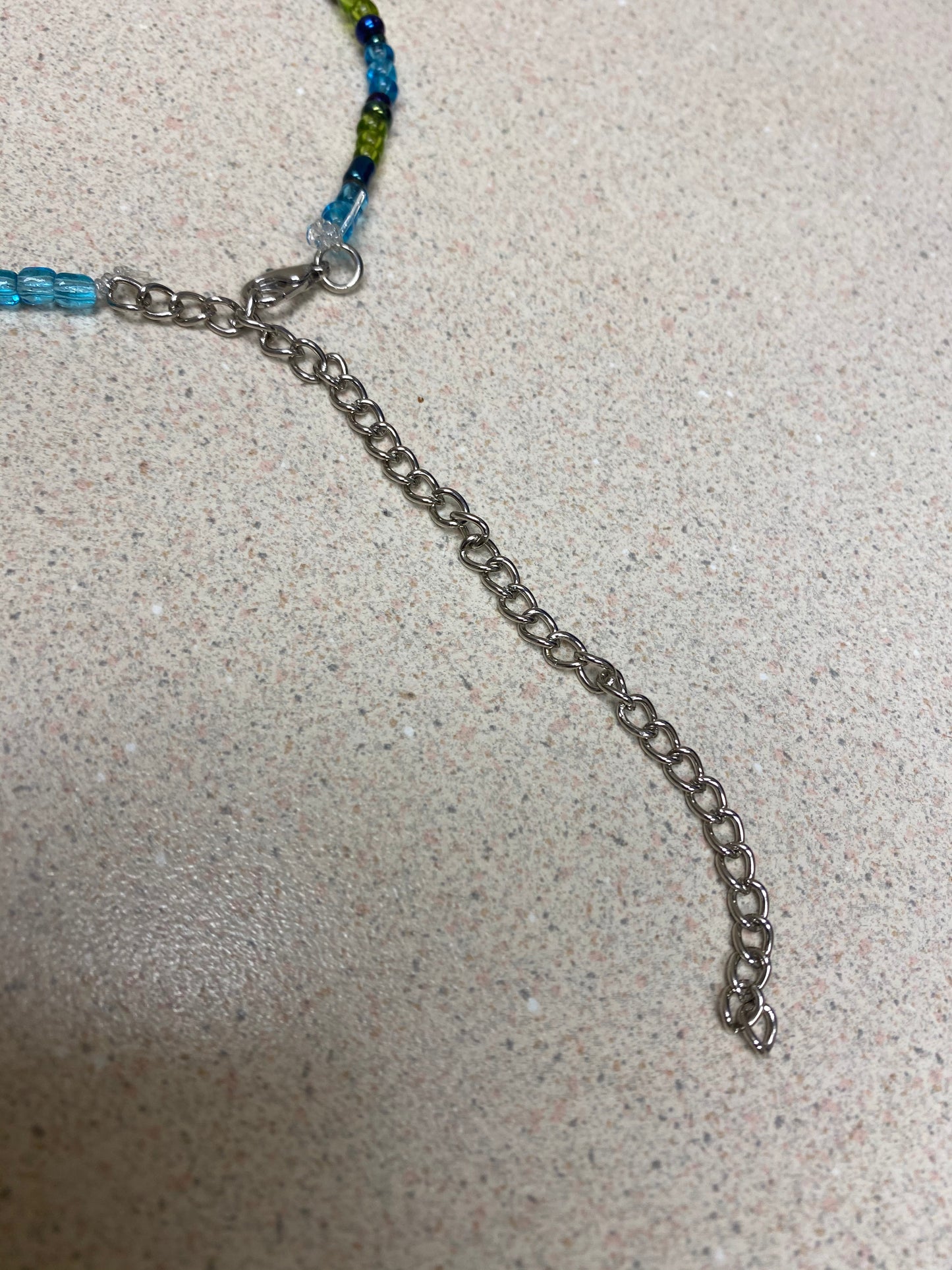 Chilli Blue Green Choker