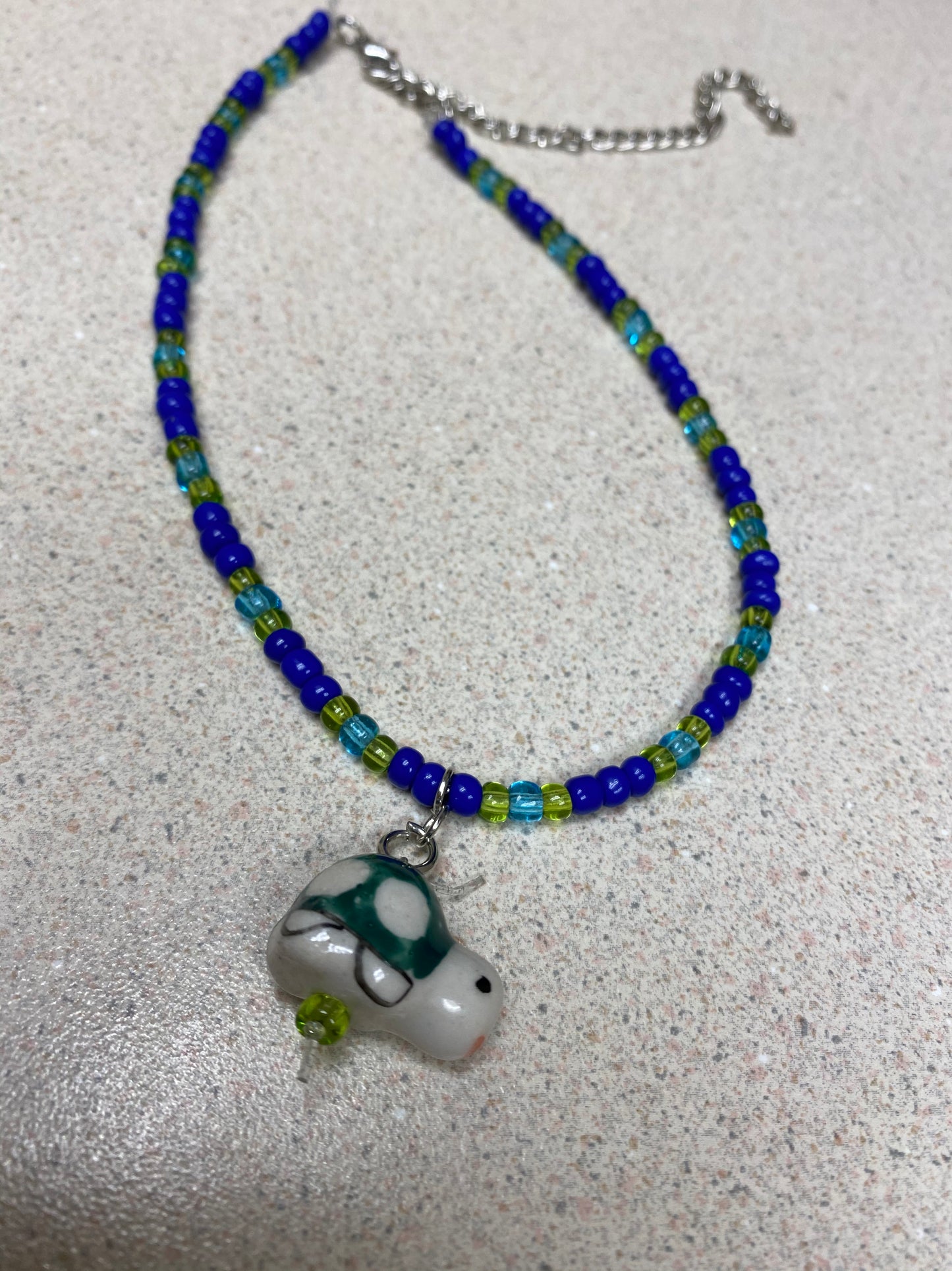 Turtle Blue Choker